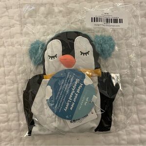 NIB Little Sleepies Penguin Party Sleepyhead Lovey